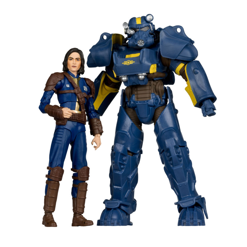 Fallout 4 - Pack 2 figurines T-60 Vault Tec & Sole Survivor
