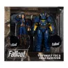 Fallout 4 - Pack 2 figurines T-60 Vault Tec & Sole Survivor