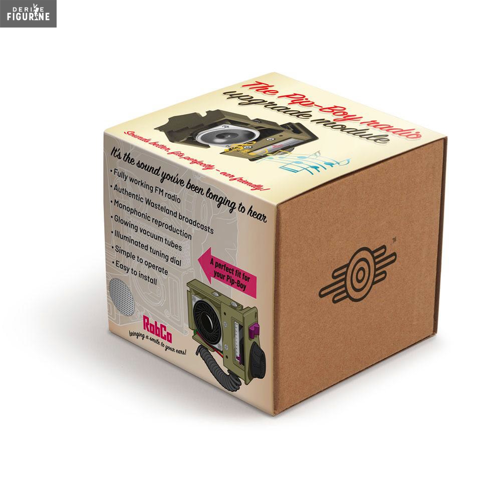 PipBoy Lightup Screen, FM Radio or Bluetooth Speaker Kit replica