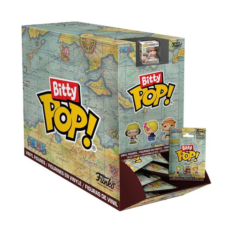 PREORDER - One Piece - Pack 32 figures, Bitty POP! Single Vinyl PDQ