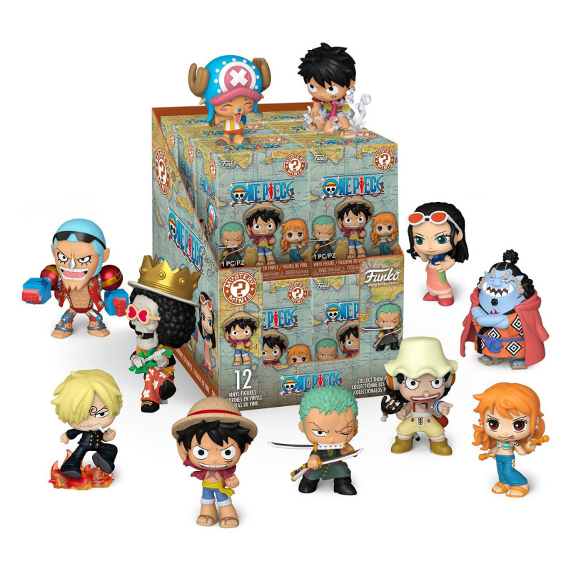 PREORDER - PREORDER  - One Piece - Pack 12 figures, Mystery Minis PDQ