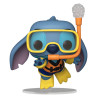 Disney Lilo & Stitch - Figurine Snorkeling Stitch, Pop!