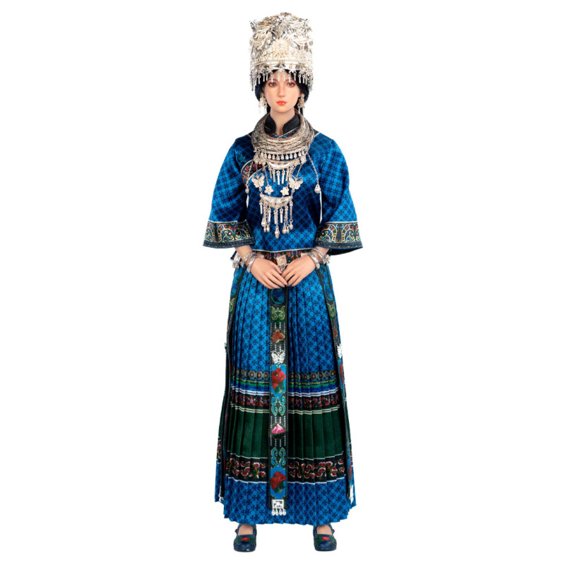 PRE ORDER - The Miao of China's 56 Ethnic Groups - Blue figure