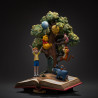 PRE ORDER - Disney Classics - Winnie the Pooh and Friends figure (100th Anniversary), Deluxe Art Scale