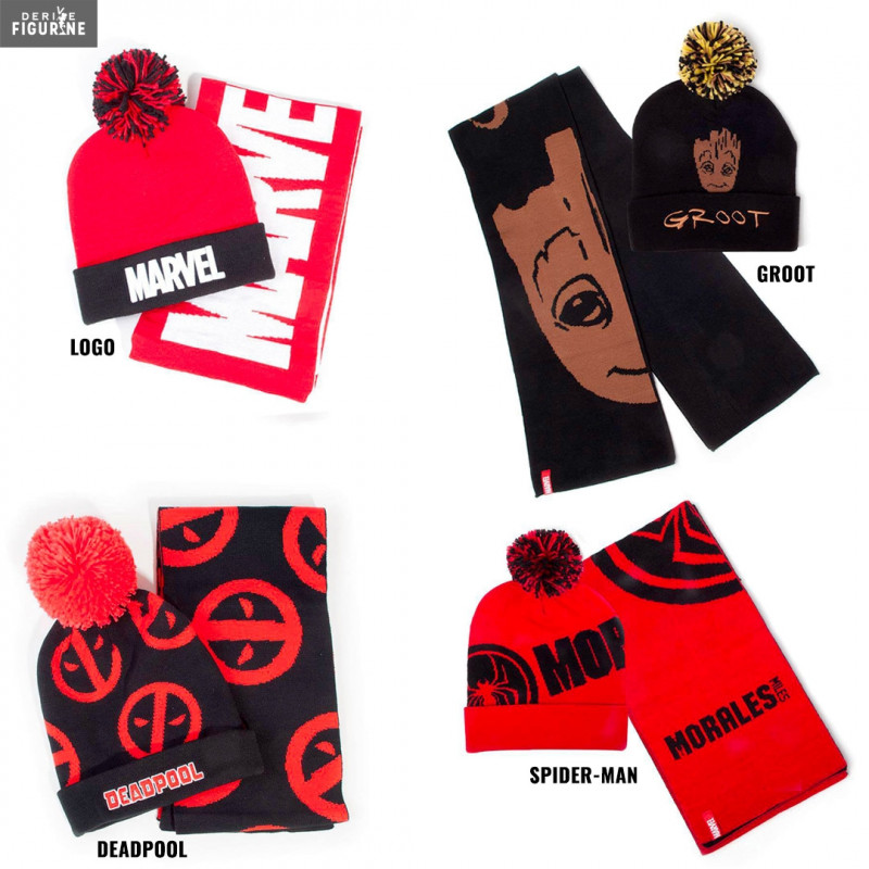 Marvel - Pack beanie and...