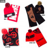 Marvel - Pack bonnet et écharpe Deadpool, Groot, Spider-Man ou Logo