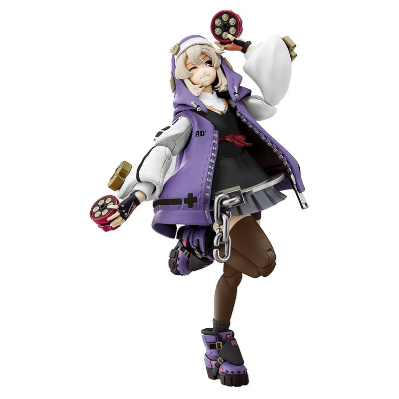 Guilty Gear Strive - Bridget figure Articulated Purple Color, Plastic Model Kit