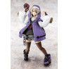 Guilty Gear Strive - Bridget figure Articulated Purple Color, Plastic Model Kit