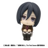 Attack on Titan - Pack figures Levi Cleaning up & Mikasa Ackerman, Look Up (with gift)