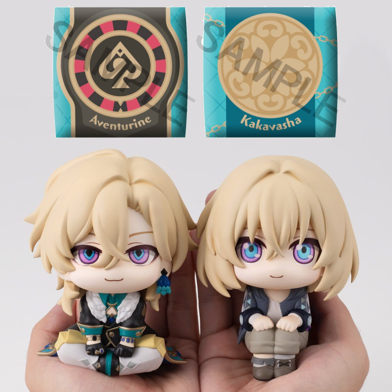 Honkai: Star Rail - Pack figures Aventurine & Kakavasha, Look Up (with gift)
