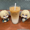 Honkai: Star Rail - Pack figurines Aventurine & Kakavasha, Look Up (with gift)