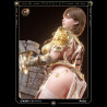 Deity Erosion - Figurine Hwit ole-Phoeleo (Rooted Hair)