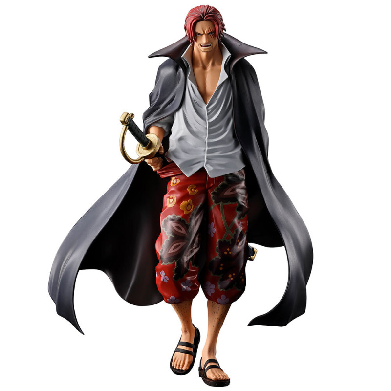 One Piece - Figurine Shanks, Red Hair Pirates Ichibansho