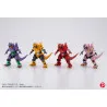 PRE ORDER - Godzilla x Evangelion - Pack 4 figures Mechagodzilla Kiryu Eva color, Hyper Modeling Series