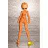 Megami Device - Figurine B1R-M Chassis Kit Skin Color E, Plastic Model Kit