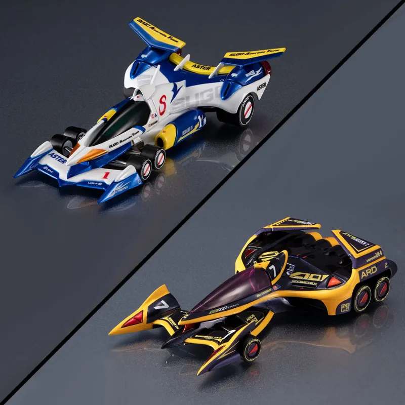 Cyber Formula - Pack 2 figures Super Asurada AKF-11 & Exssperion Z/A-8, Heritage Edition