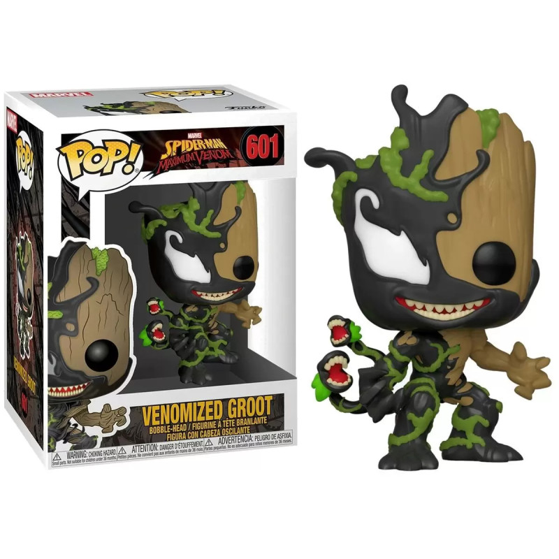 Marvel, Spider-Man Maximum Venom - Venomized Groot figure, Pop!