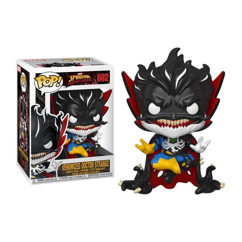 Marvel, Spider-Man Maximum Venom - Figurine Venomized Doctor Strange, Pop!