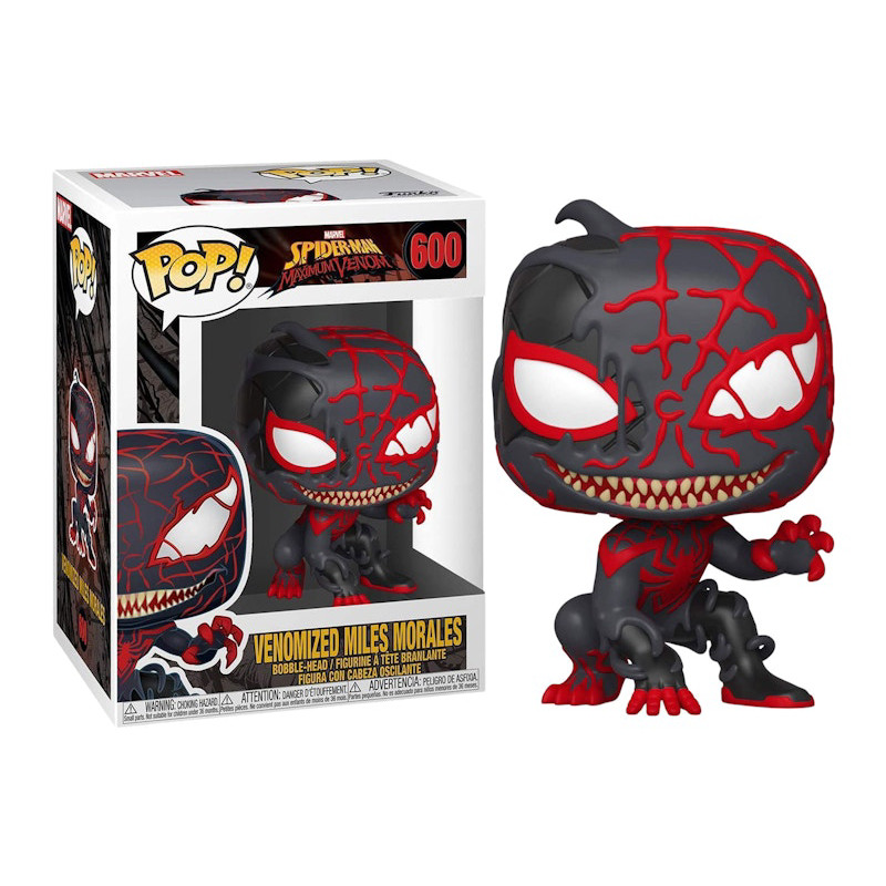 Marvel, Spider-Man Maximum Venom - Venomized Miles Morales figure, Pop!