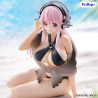 Figurine Super Sonico Swimsuit Black Color, Noodle Stopper