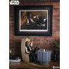 PRE ORDER - Star Wars Episode IV Mixed Media - Han Solo figure Sorry About the Mess, Premium Format