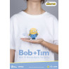 Minions - Pack 6 figures Blind Box Minions Bob & Tim Series, Mini Egg Attack