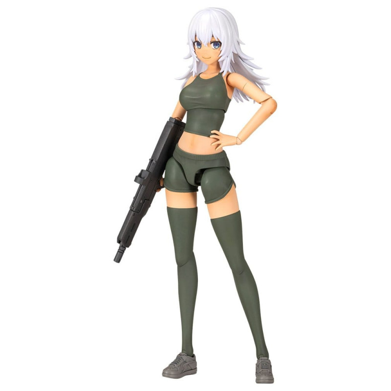 Sousai Shojo Teien - Training Wolf figure, Plastic Model Kit