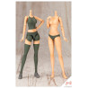 Sousai Shojo Teien - Training Wolf figure, Plastic Model Kit