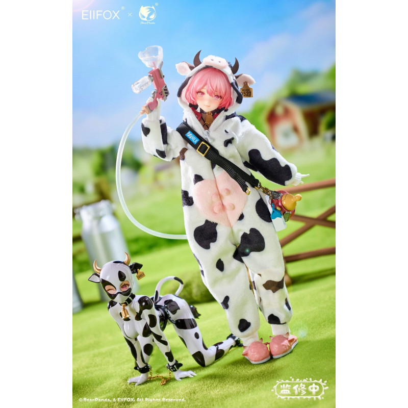 PRÉCOMMANDE - Original Character - Figurine Eiifox & BearPanda Nyuugyuu Momo