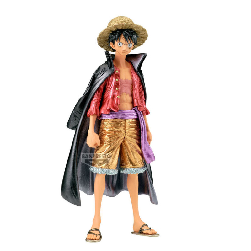 One Piece - Figure Monkey D Luffy, Premium The Metallic