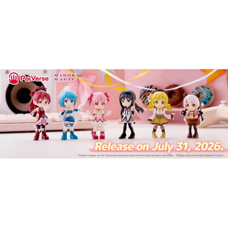 Pack De Badges Puella Magi Madoka Magica – ABYstyle – 6 Badges Personnages Principaux – Officiel