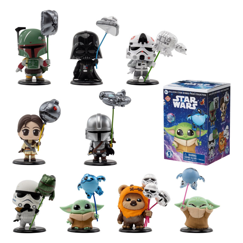 Star Wars - Pack 8 figures Cosbi Balloon