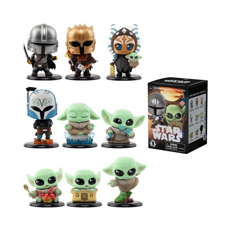Star Wars The Mandalorian - Pack 8 figures Cosbi