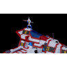 Gatchaman Fighter - Gatcha Spartan figure Unite Color, Moderoid Plastic Model Kit