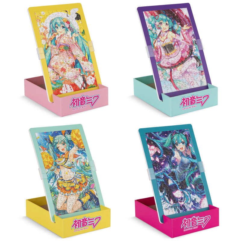 Vocaloid - Pack 4 jigsaw puzzles Hatsune Miku