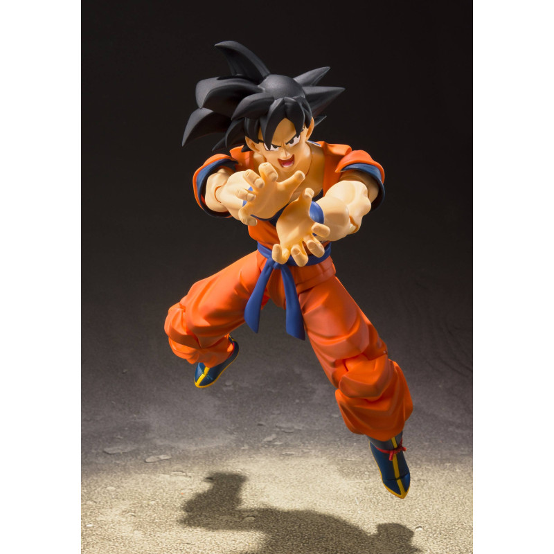 Dragon Ball Z - Figurine Son Goku (A Saiyan Raised On Earth), S.H. Figuarts