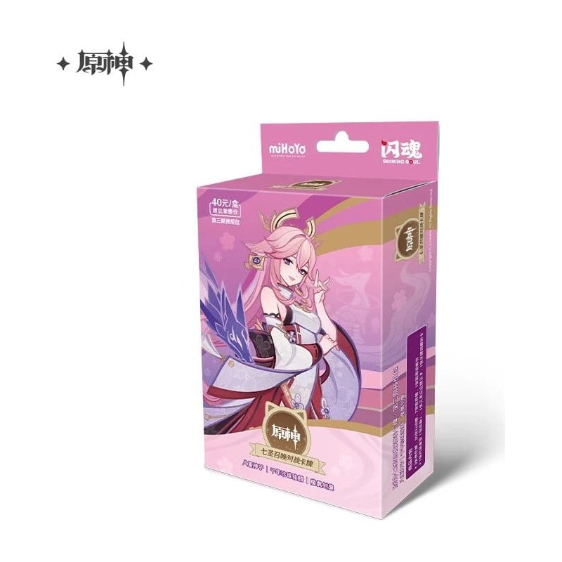 PREORDER - Genshin Impact - Pre-Build Starter Deck 05 Yae Miko (Chinese Version)