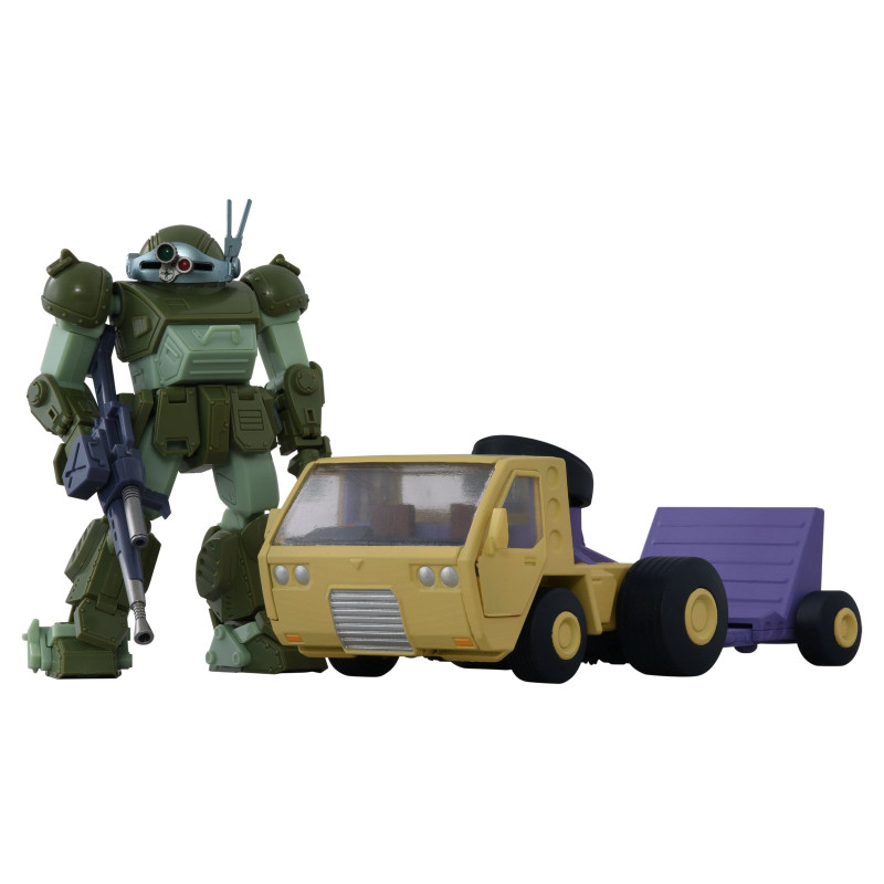 Armored Trooper Votoms - Pack figurines At Truck & Scope Dog, AT-10 Toyrise