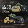 Armored Trooper Votoms - Pack figurines At Truck & Scope Dog, AT-10 Toyrise
