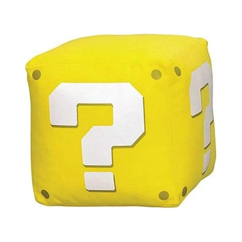 PRÉCOMMANDE - Super Mario - Peluche Point d'interrogation