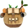 PRÉCOMMANDE - The Legend of Zelda: Tears of the Kingdom - Peluche Korok with Backpack Brown