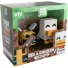 Minecraft - Pack 2 figurines Bee and Chicken, Monitor Buddiez