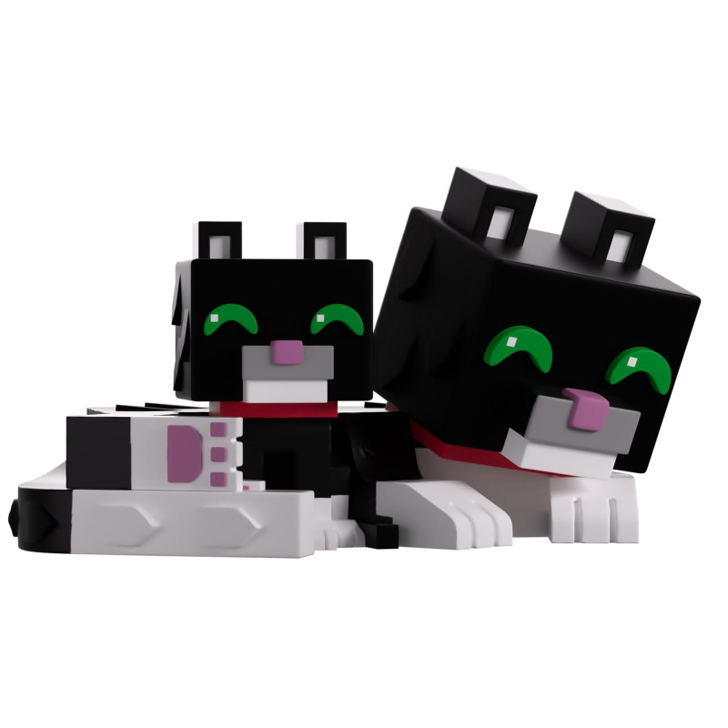 Minecraft - Figurine Tuxedo Cat