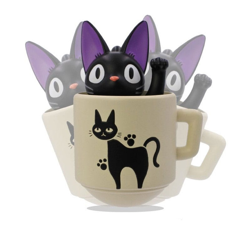 Kiki's Delivery Service - Kiki with her mug culbuto figure