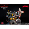 Return of Ultraman - Figure Ultraman Jack vs Zetton II & Alien Bat Battle scene