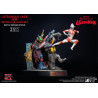 Return of Ultraman - Figurine Ultraman Jack vs Zetton II & Alien Bat Battle scene