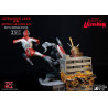 Return of Ultraman - Figurine Ultraman Jack vs Zetton II & Alien Bat Battle scene