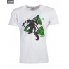 The Legend of Zelda T-Shirt - White (Splatter Triforce) or Black (Hyrule Link)