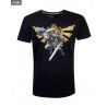 The Legend of Zelda T-Shirt - White (Splatter Triforce) or Black (Hyrule Link)