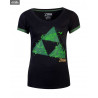 T-shirt femme The Legend of Zelda - Triforce Splatter
